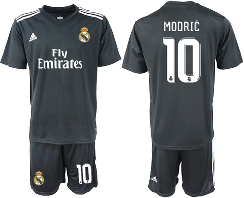Real Madrid #10 Modric Away Soccer Club Jersey